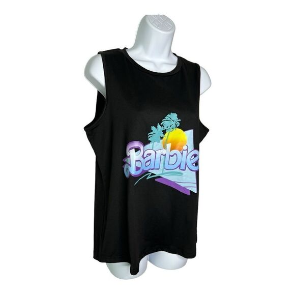 Barbie Graphic Women’s Performance Tank Top L NEW - Picture 3 of 5